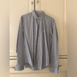 Burberry Plaid Dress Shirt Men’s Causal Button Down